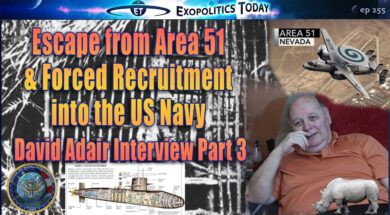 Liked on YouTube: Escape from Area 51 & Forced Recruitment into the US Navy – David Adair Interview Part 3